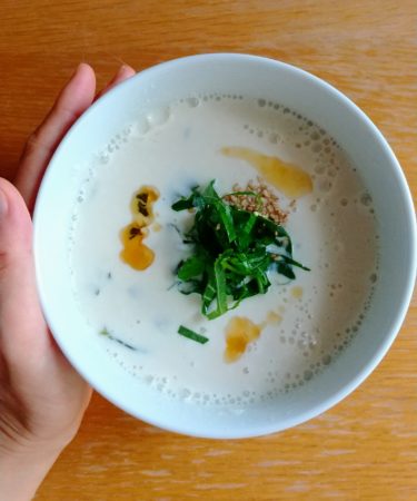 食欲の秋の美肌を作る！ 台湾のスープ 鹹豆漿（シェントウジャン）のレシピ